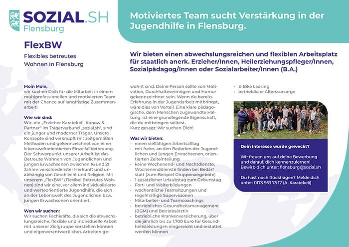 Stellenausschreibung Flensburg Vorschaubild